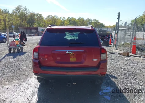 2015 Jeep Compass Latitude из США, поврежденный, VIN 1C4NJDEB8FD365368